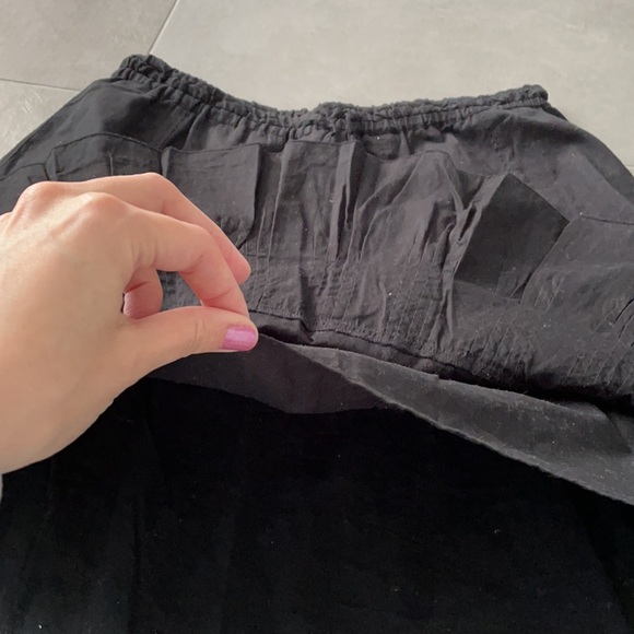 [J.Crew] Black Cotton Skirt - Picture 3 of 3